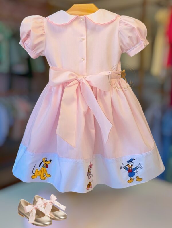 Vestido Minnie Rosa Personalizado - Image 2