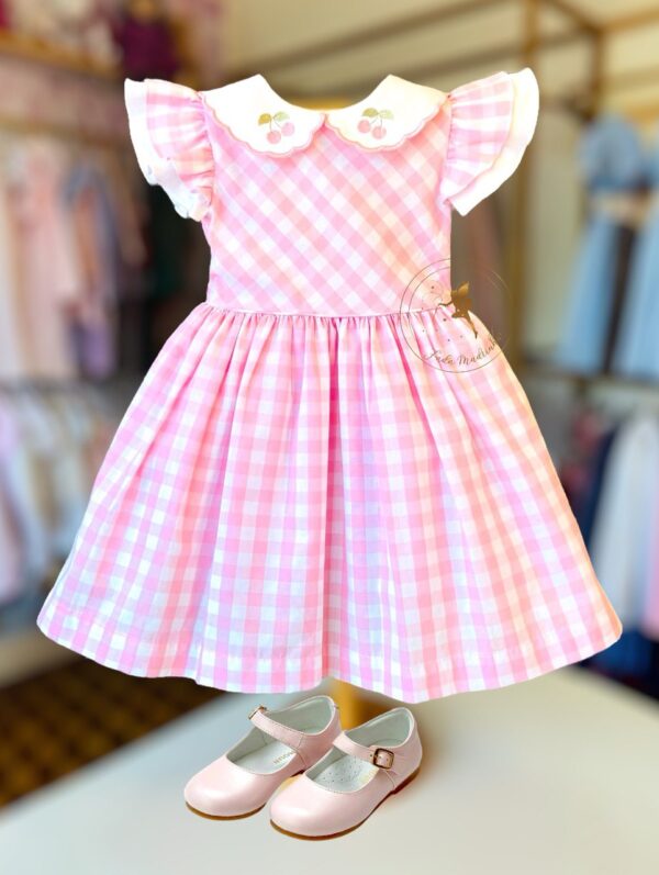 Vestido Cherry Rosa