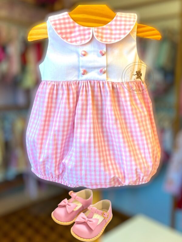 Romper Feminino Princesa Xadrez