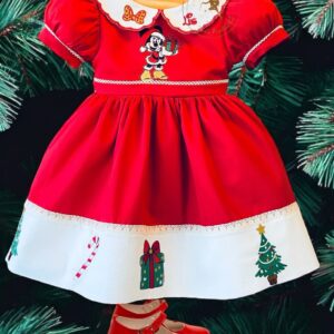 Vestido Minnie Christmas