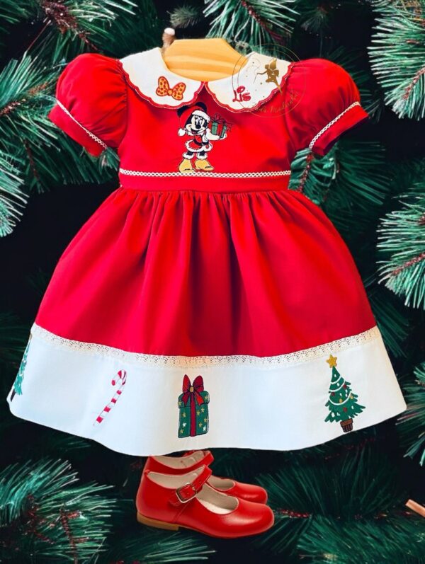 Vestido Minnie Christmas