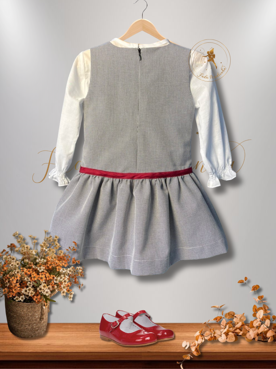 Conjunto Jumper Pied Poule - Imagem 3