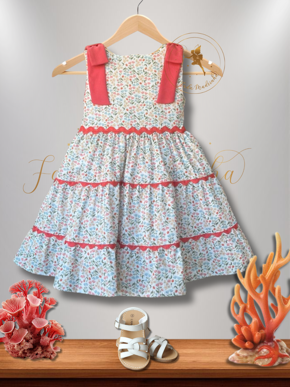Vestido Liberty Laços - Imagem 3