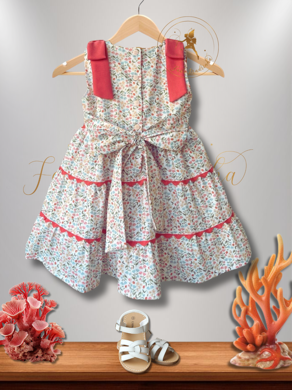 Vestido Liberty Laços - Imagem 4