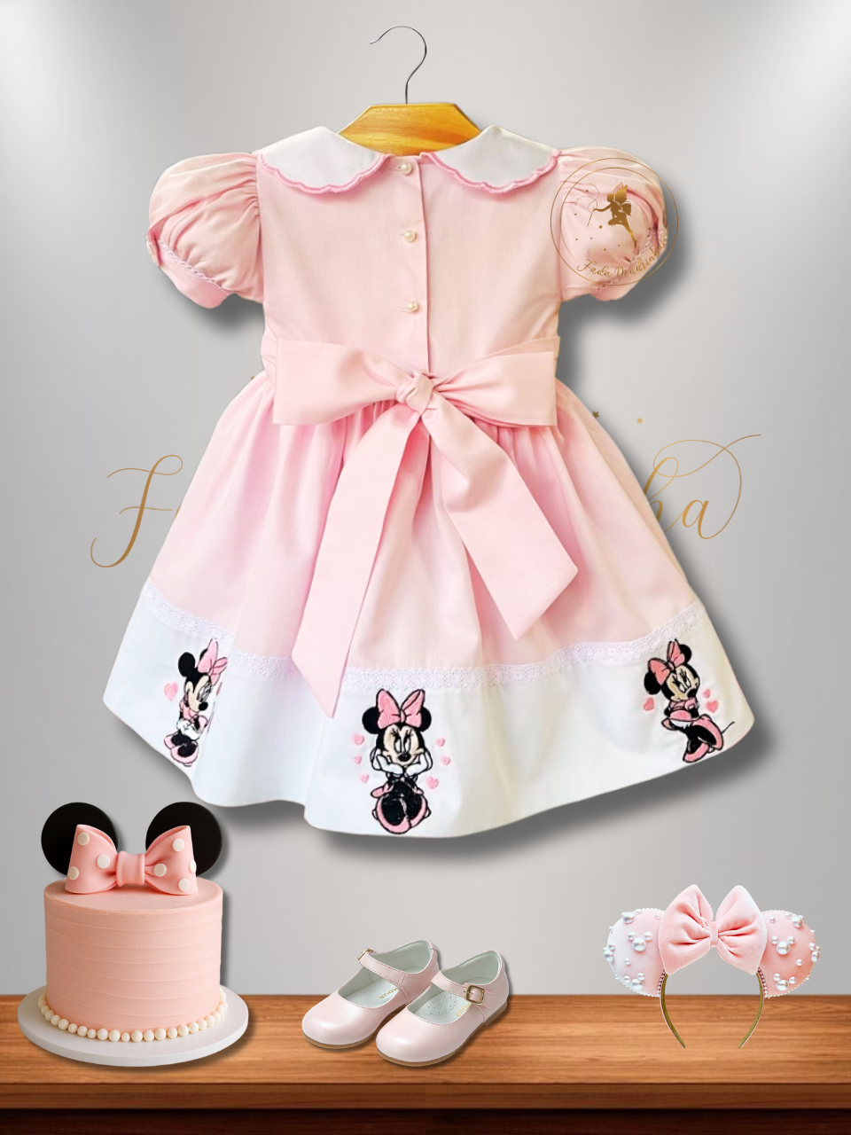 Vestido Princesa MINNIE - Imagem 4