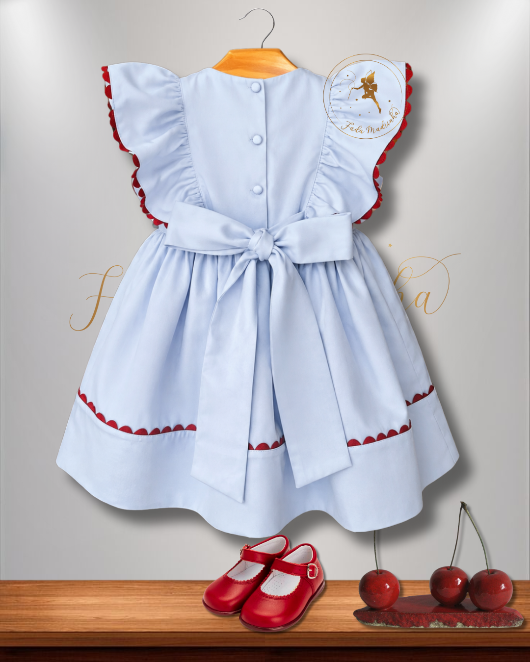 Vestido BEATRICE CHERRY - Imagem 3