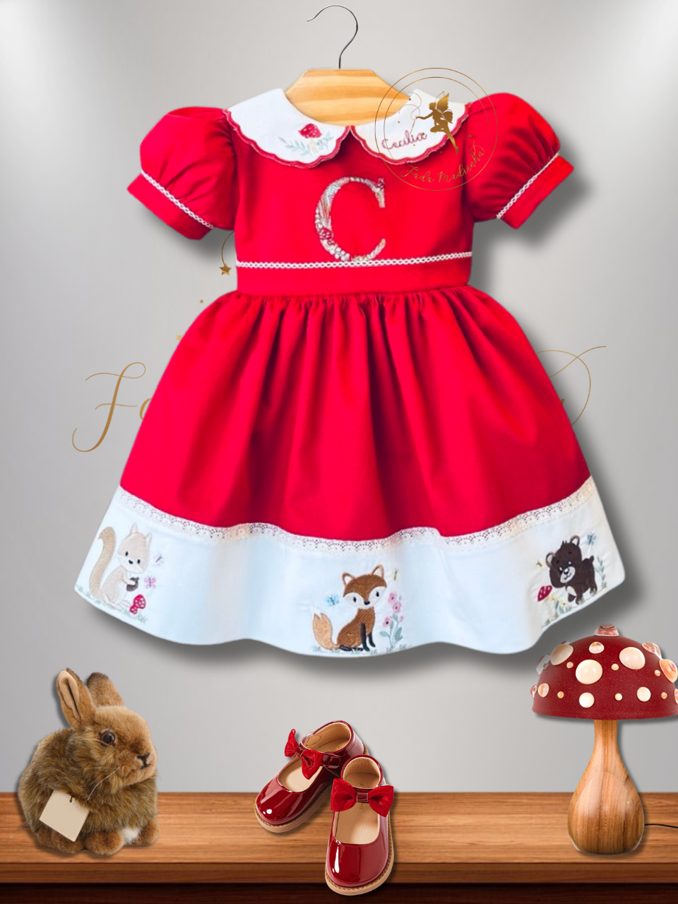 VESTIDO PRINCESA BOSQUE ENCANTADO - Imagem 2