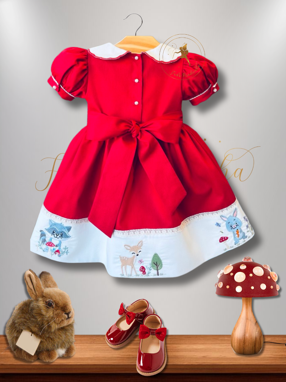 VESTIDO PRINCESA BOSQUE ENCANTADO - Imagem 3